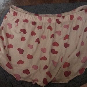 Pink with red and pink hearts